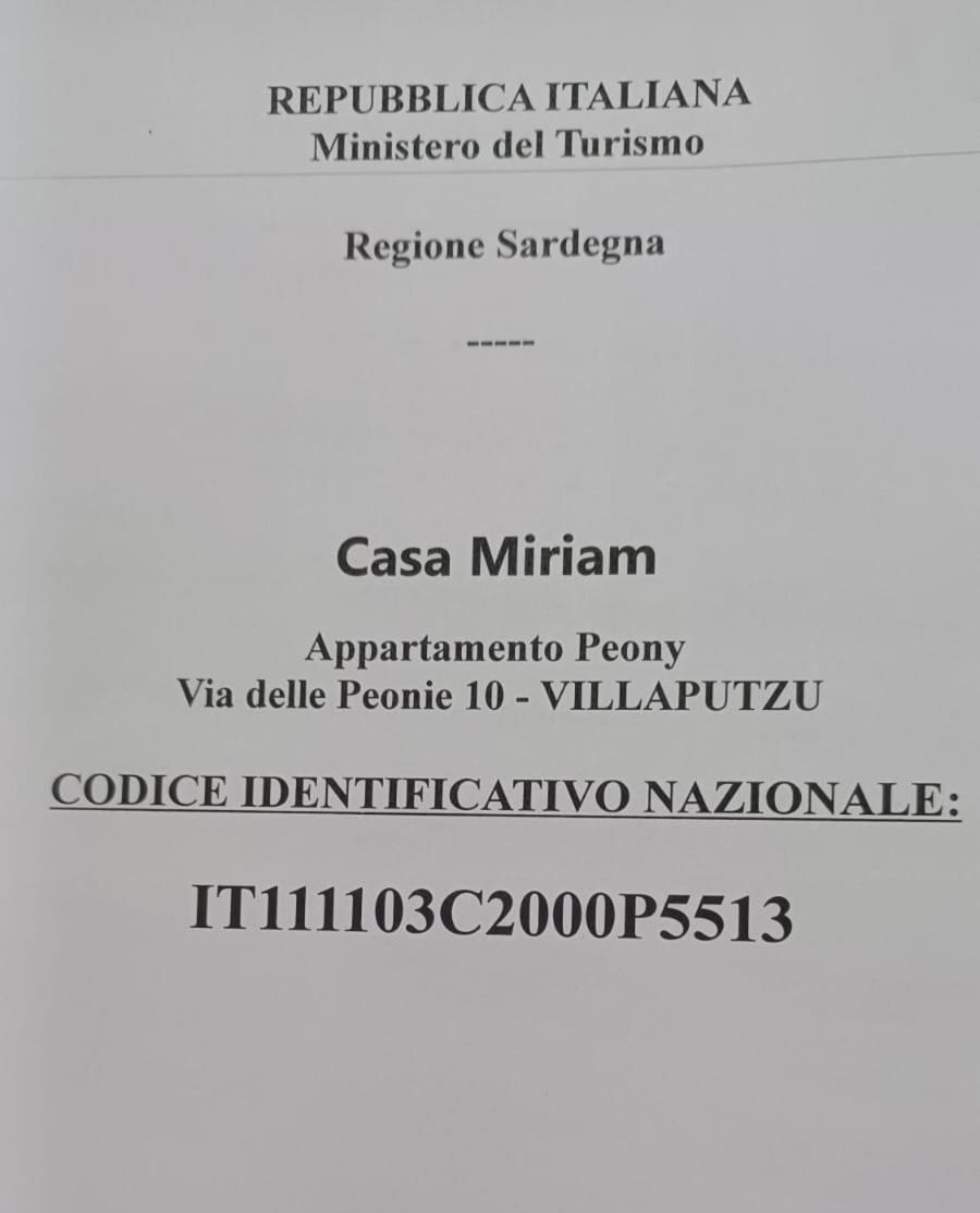 Casa Miriam - Appartamenti Vacanze Villaputzu Exterior foto